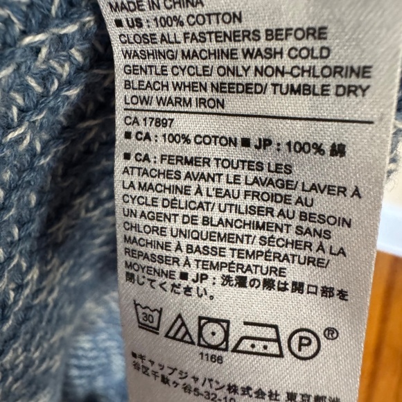 Men’s Blue Cardigan Sweater (Small) | Banana Republic - BNWT - Picture 3 of 11